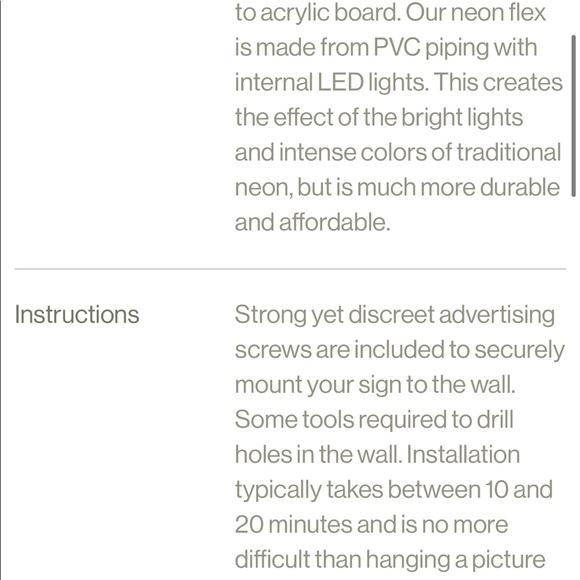 SoulCycle Neon Light - Picture 2 of 3